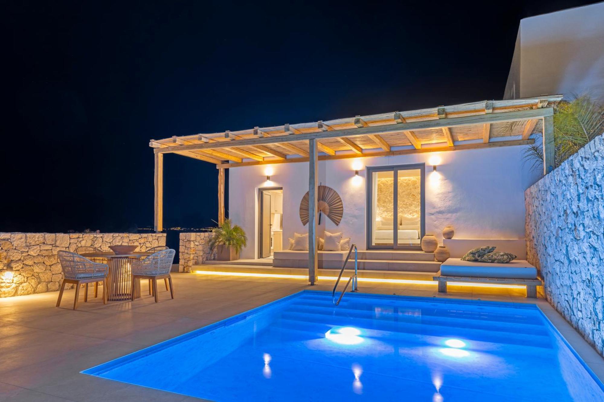 Milos Villas Complex Pefki Eksteriør bilde