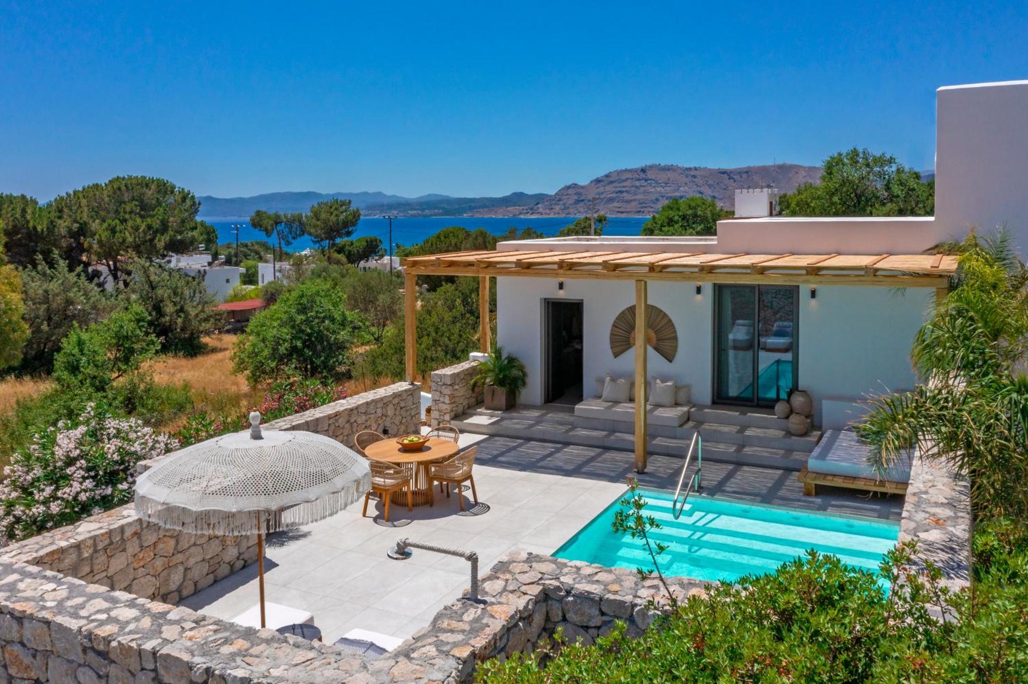 Milos Villas Complex Pefki Eksteriør bilde